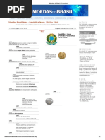 Moedas Do Brasil - Cronologia 06