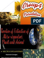 TIMELINE of Extinction