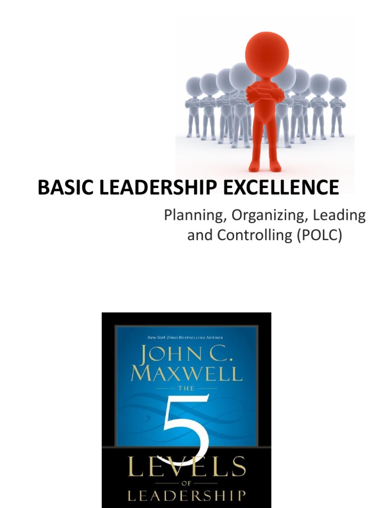 Basic Leadership Excellence PDF Leadership Goal