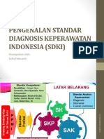 Pengenalan Standar Diagnosis Keperawatan Indonesia (Sdki) : Disampaikan Oleh: Sofia Februanti