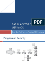 Bab 8 Access Control Lists (ACL)