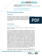 HSCAC en Torno Al Primer Peronismo PDF