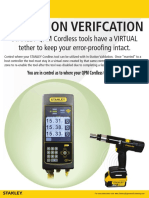 In-Station Verifcation: STANLEY QPM Cordless Tools Have A VIRTUAL Tether To Keep Your Error-Proofing Intact