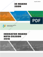 Indikator Makro Kota Cilegon 2016