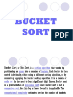 Bucket Sort