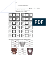 Control de Matemática