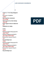 Walang Hanggang Sasambahin With Chords