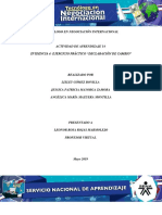 Evidencia Ejercicio Práctico Declaración de Cambio