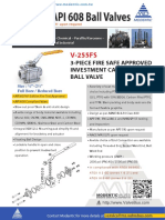 Api607 Api608 Ball Valves v255fs