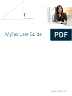 MyFax User Guide