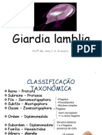 AULA 6 - Giardia Lamblia - GIARDÍASE PDF