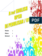 A for English Upsr Penulisan