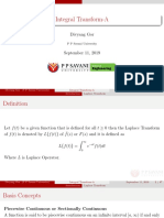 Unit 3 Integral Transform A