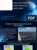 Fotovoltaica en Colombia