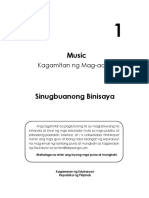 Music-Sinugbuanong Binisaya Unit 1 Learner's Material