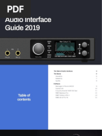 Audio Interface Guide 2019