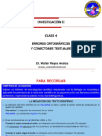 Clase 4 Errores Ortográficos