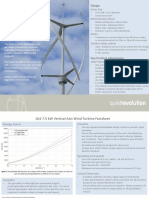 Qr6 Vertical Axis Wind Turbine: Design