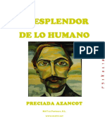 Preciada Azancot - El Esplendor de Lo Humano PDF