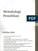 Metodologi Penelitian