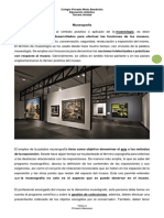 Museografía y funciones del museógrafo