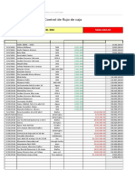 Planilla de Excel para Flujo de Caja