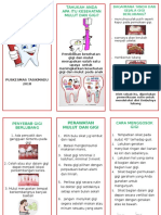 Leaflet Kesehatan Gigi