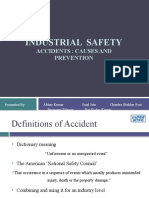 Industrial Safety: Accidents: Causes and Prevention