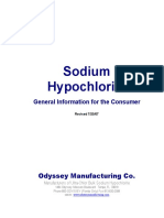 Sodium Hypochlorite: Odyssey Manufacturing Co