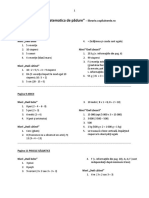 SoluĹŁii Matematica de Pä Dure - Copilul Verde