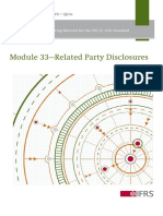 Module 33 - Related Party Disclosures 