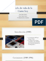 Ciclo de Vida de La Game Boy