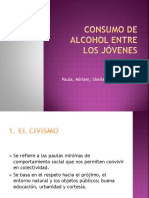 Consumo de Alcohol Entre Los Jóvenes