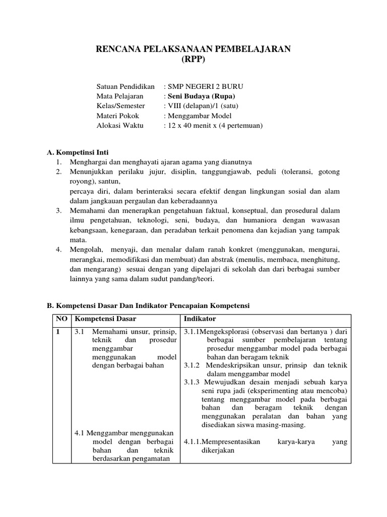 Seni Budaya Kls 8 Pdf