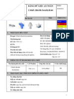 Phieu An Toan Hoa Chat - Cocl2