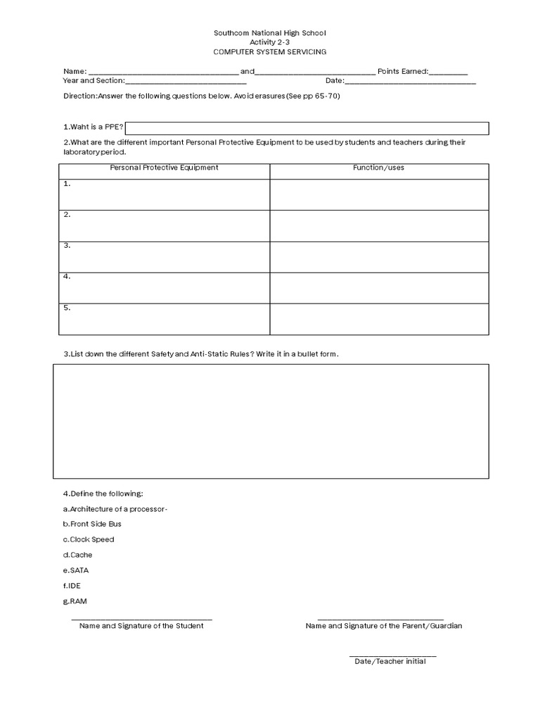 CSS 9 Activity Page 65-70