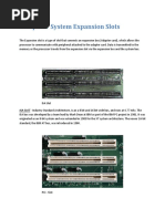 Computer System Expansion Slots