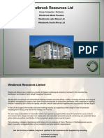 WRL Corporate Presentation Website