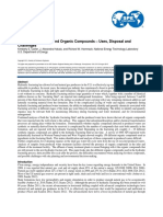 SPE 165692 Hydraulic Fracturing and Organic Compounds - Uses, Disposal and Challenges