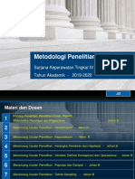 01 - B - Bahan Pertemuan Metodologi Penelitian