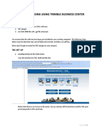 Gps Post Processing Using Trimble Business Center