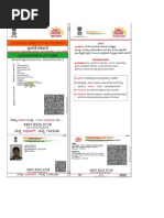 Aadhaar Card Information and Format | PDF | Identity Document | Access ...