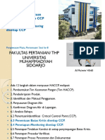 8b. HACCP. Penentuan Batas Kritis Di CCP &penetapan Prosedur Monitoring