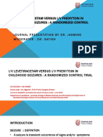 Comparison of Intravenous Levetiracetam vs Phenytoin for Childhood Seizures: A Randomized Controlled Trial