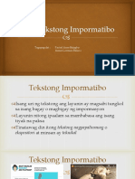 Ang Tekstong Impormatibo