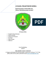 Laporan Hasil Praktikum Kimia