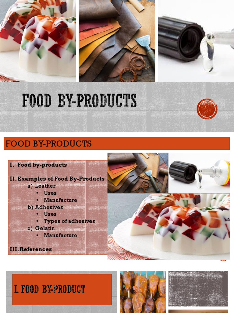 Food Byproduct PDF Gelatin Adhesive