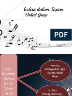 Lagu Modern Dalam Sajian Vokal Grup