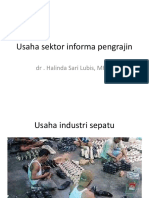Usaha Sektor Informa Pengrajin: DR - Halinda Sari Lubis, MKKK