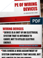 Type of Wiring Devices and GFCI